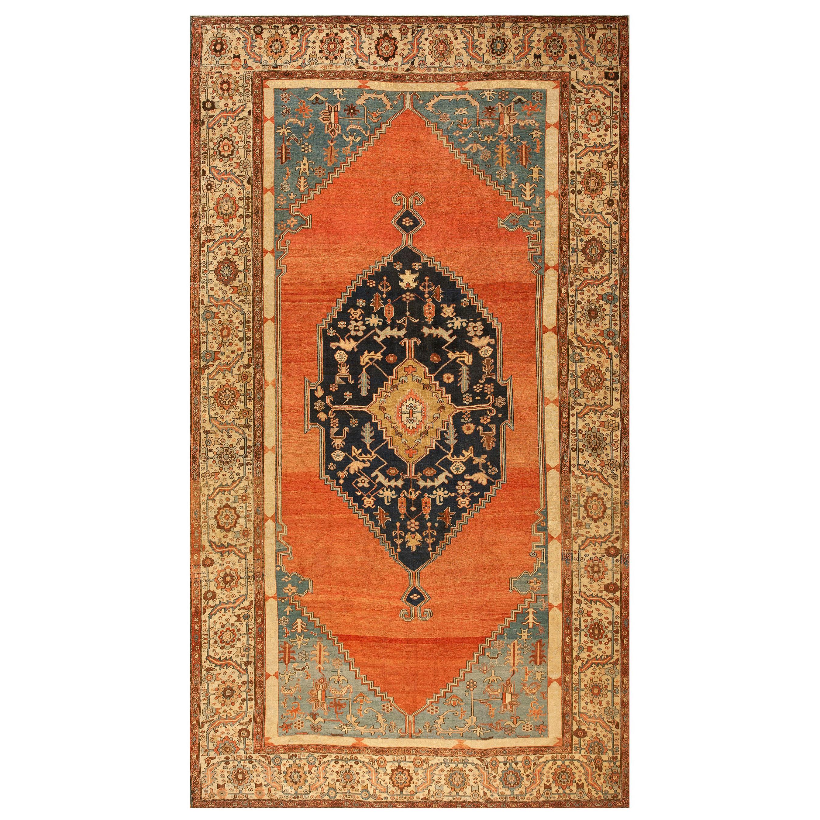 19th Century N.W. Persian Bakshaiesh Carpet ( 8'3" x 15' - 251 x 457 ) For Sale