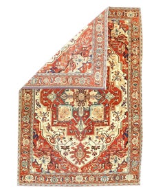Antique Persian Serapi Rug 9'4" x 13'11"