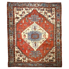 Alfombra Persa Serapi Antigua 9'7" x 11'6