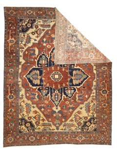 Antique Persian Serapi Rug 9’9” x 12’4”