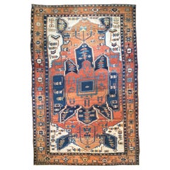 Antique Persian Serapi Rug, c. 1880's