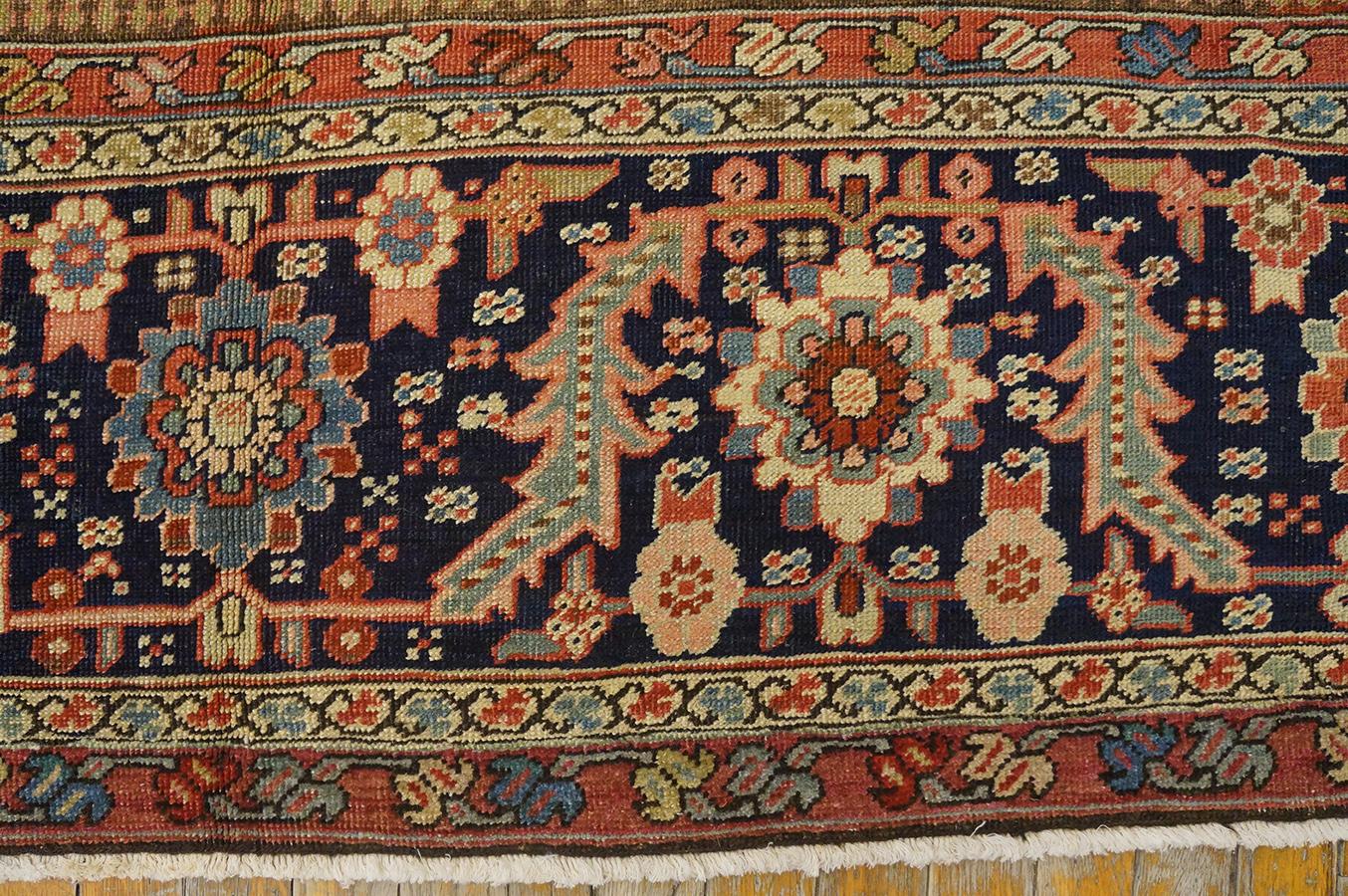 Antique Persian Serapi Rug For Sale 9