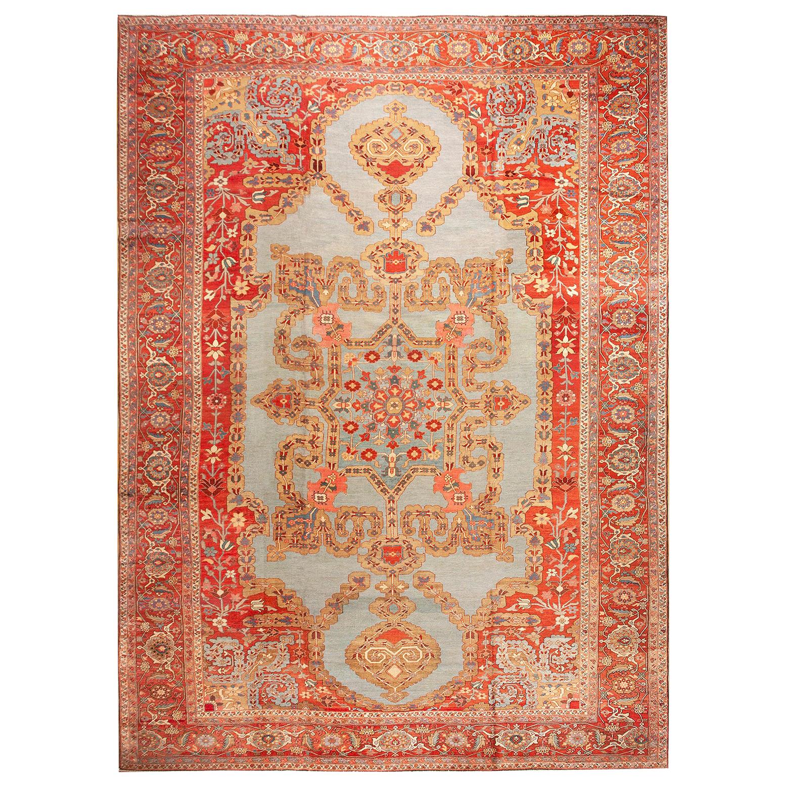 19th Century N.W. Persian Serapi Carpet ( 14' x 20' - 426 x 610 ) For Sale