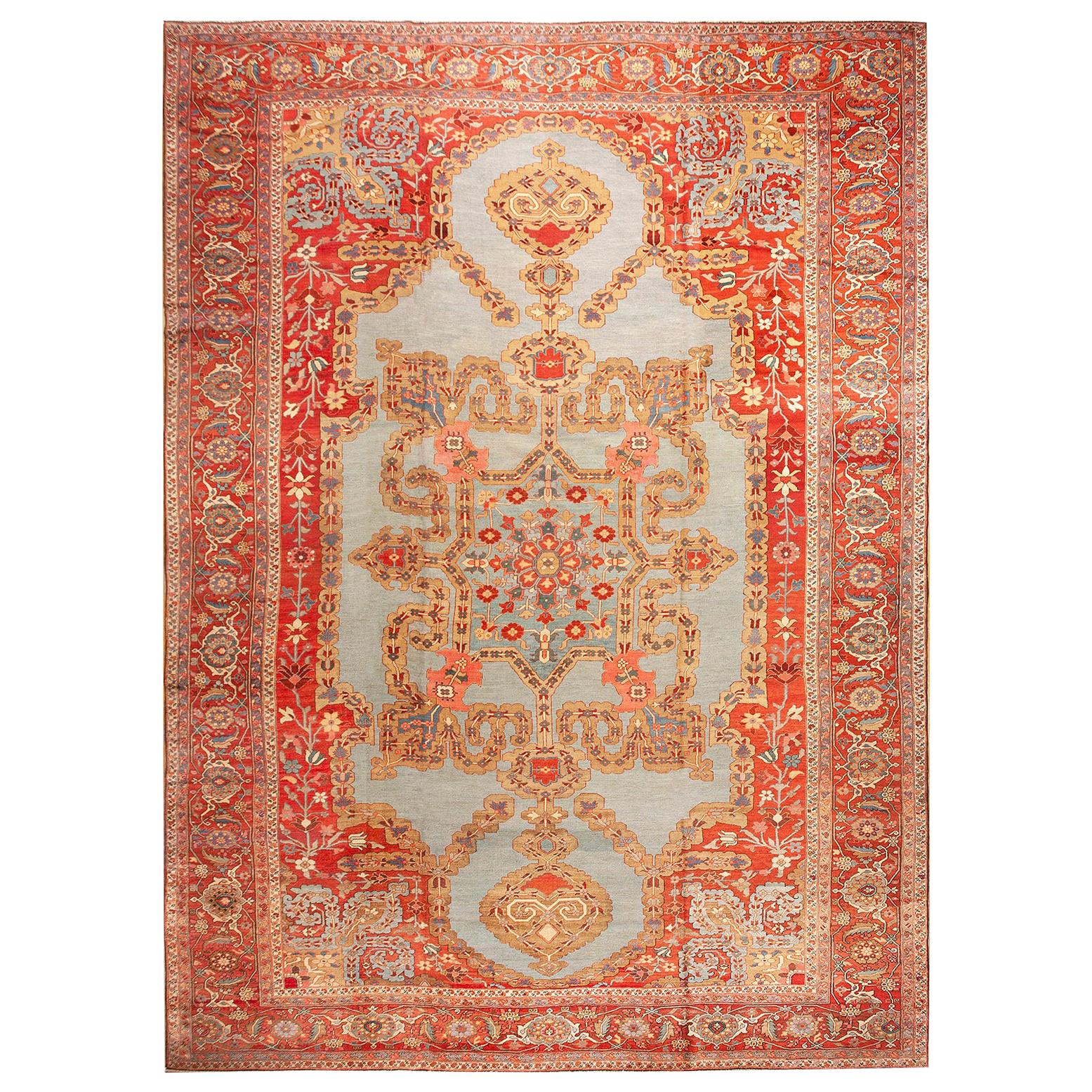 19. Jahrhundert N.W. Persischer Serapi-Teppich ( 14' x 20' - 426 x 610) im Angebot