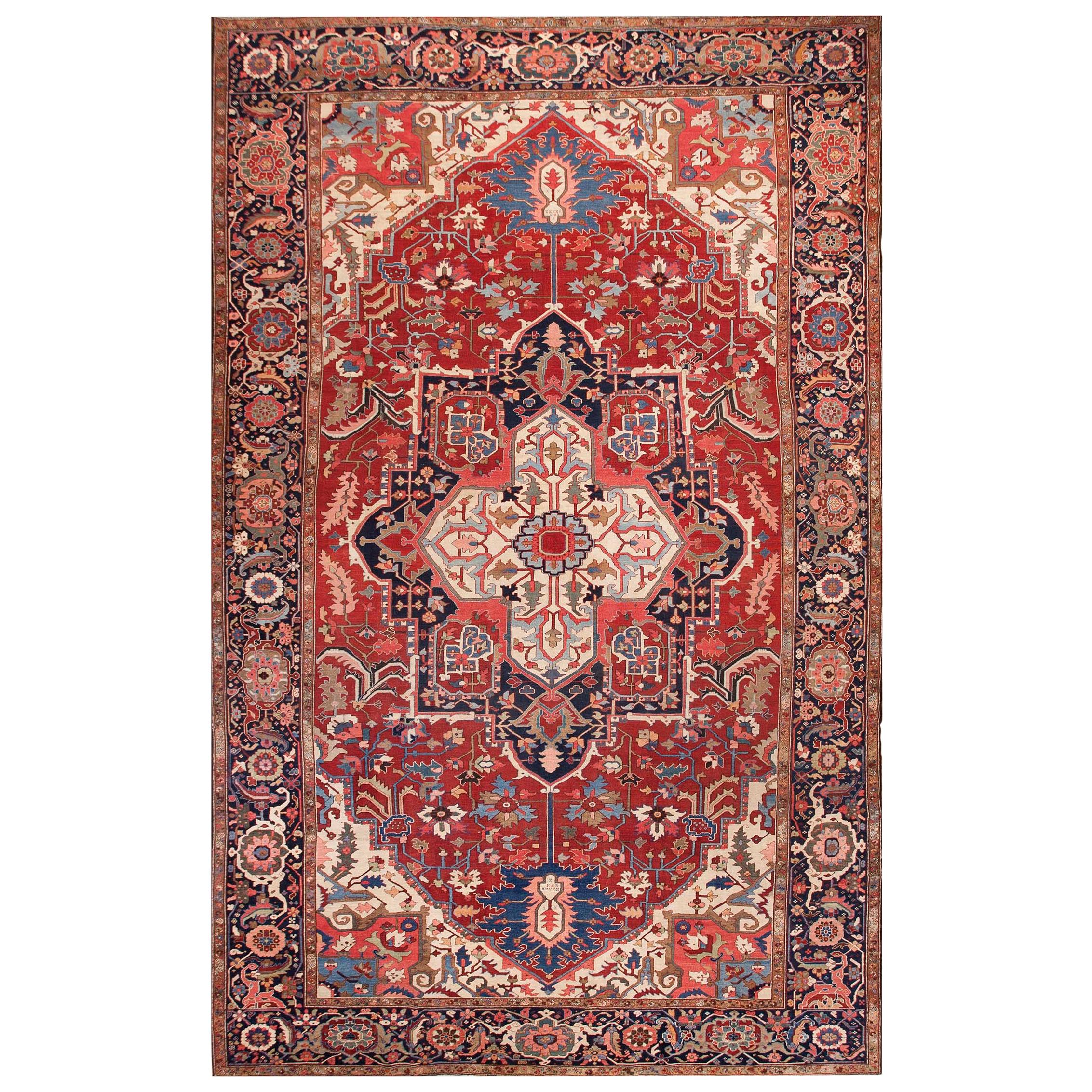 Late 19th Century N.W. Persian Carpet ( 11'8" x 18'10" - 356 x 574 )