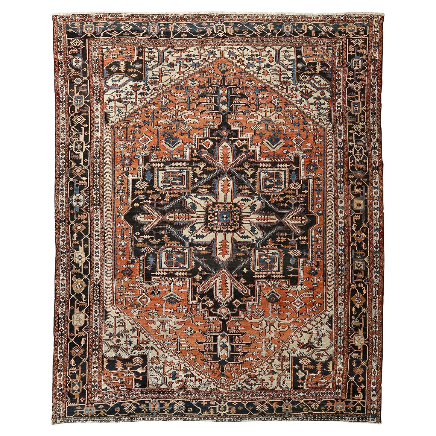 Antique Persian Serapi Rug - Size: 13' X 10'7
