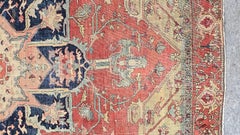 Antique Persian Serapi Rug size 8x10