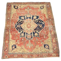 Antique Persian Serapi Rug size 8x10