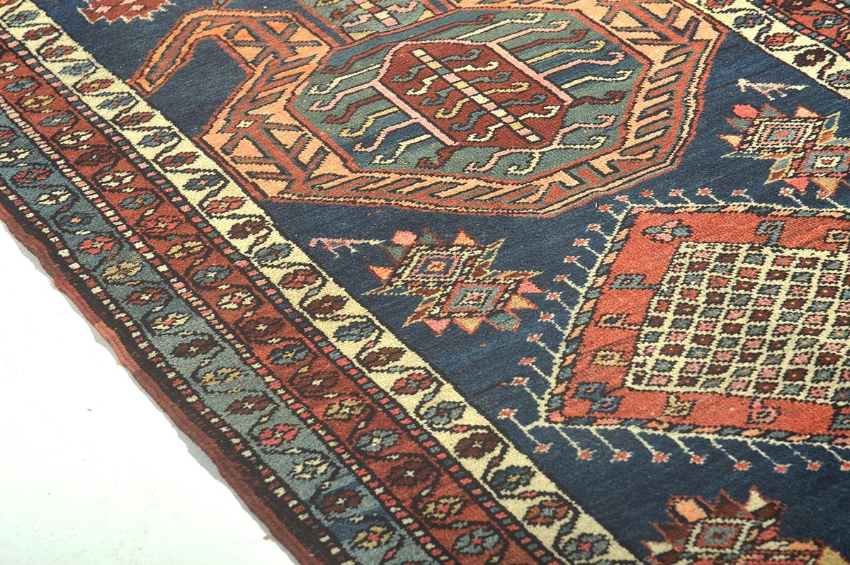 20th Century Antique Persian Serapi Runner For Sale