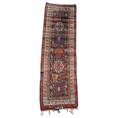 Antique Persian Shahsevan Runner, 19th Century