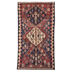 Antique Persian Shiraz Carpet, 04'11 x 09'00