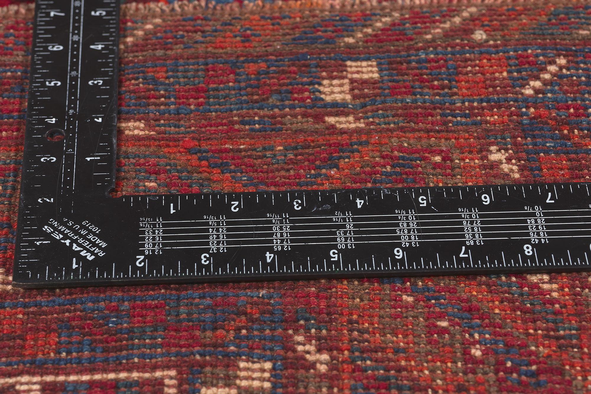 20th Century Antique Persian Shiraz Diamond Carpet For Sale