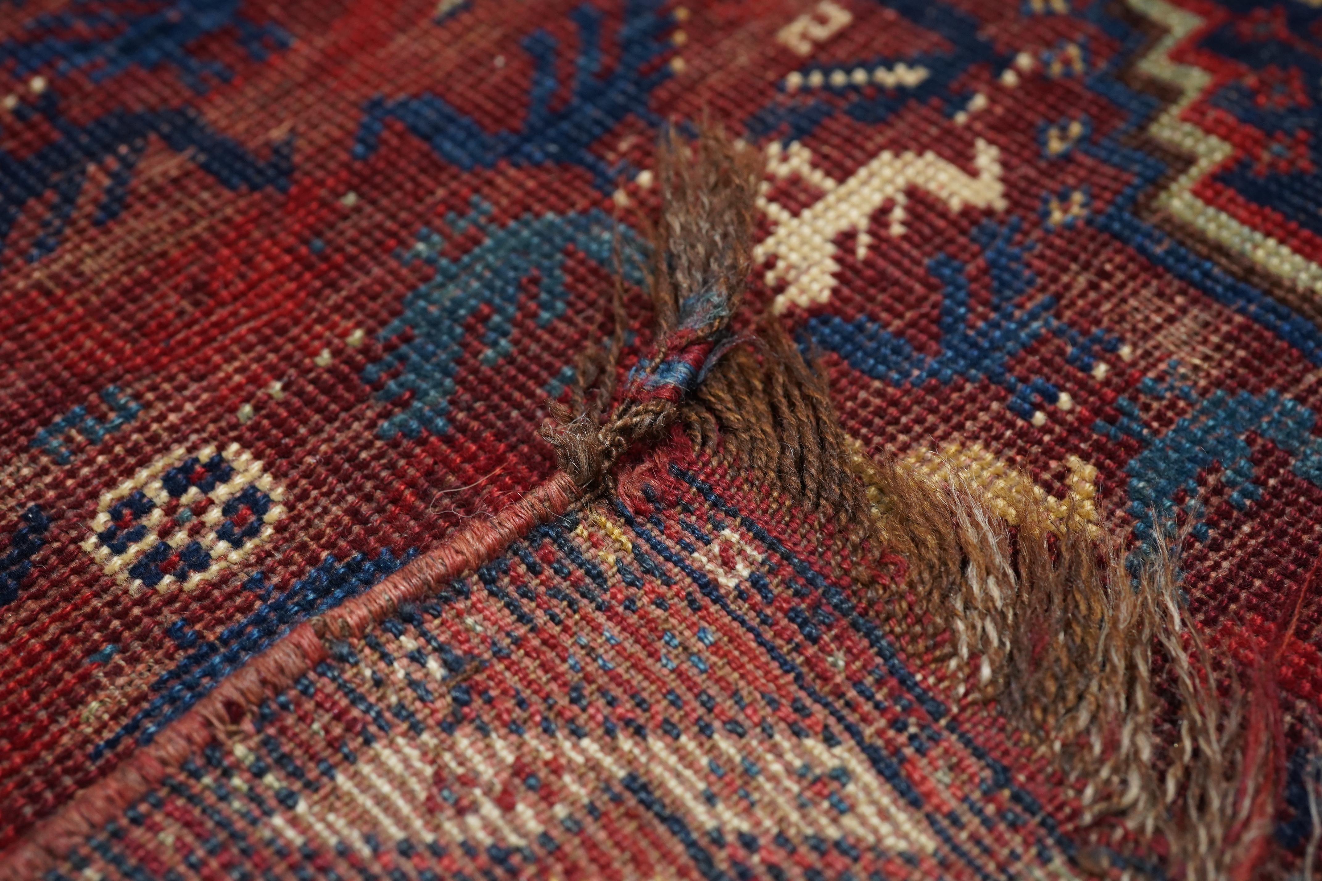 Antique Persian Shiraz Rug 5’9” x 11’0