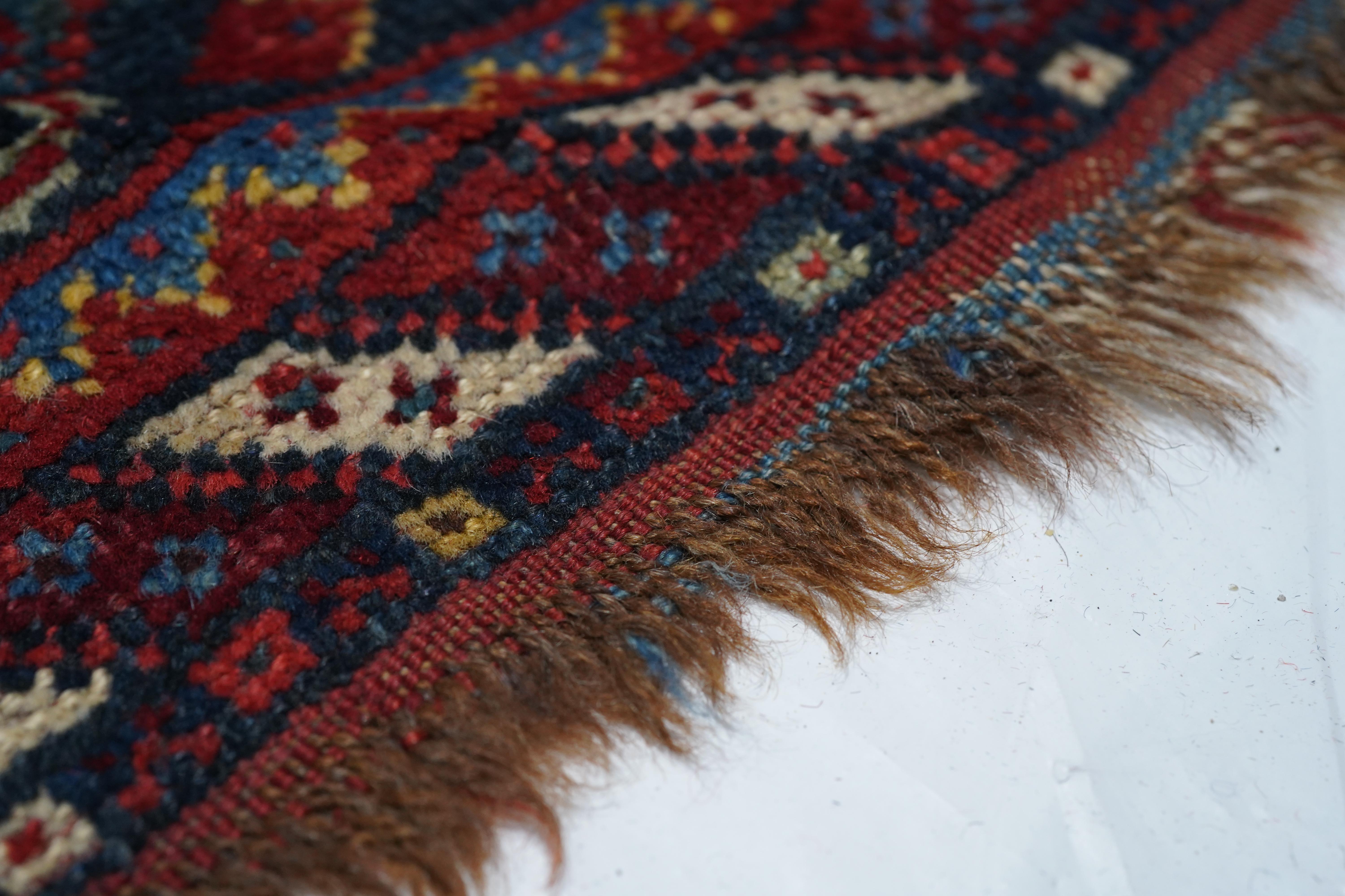 Wool Antique Persian Shiraz Rug 5’9” x 11’0