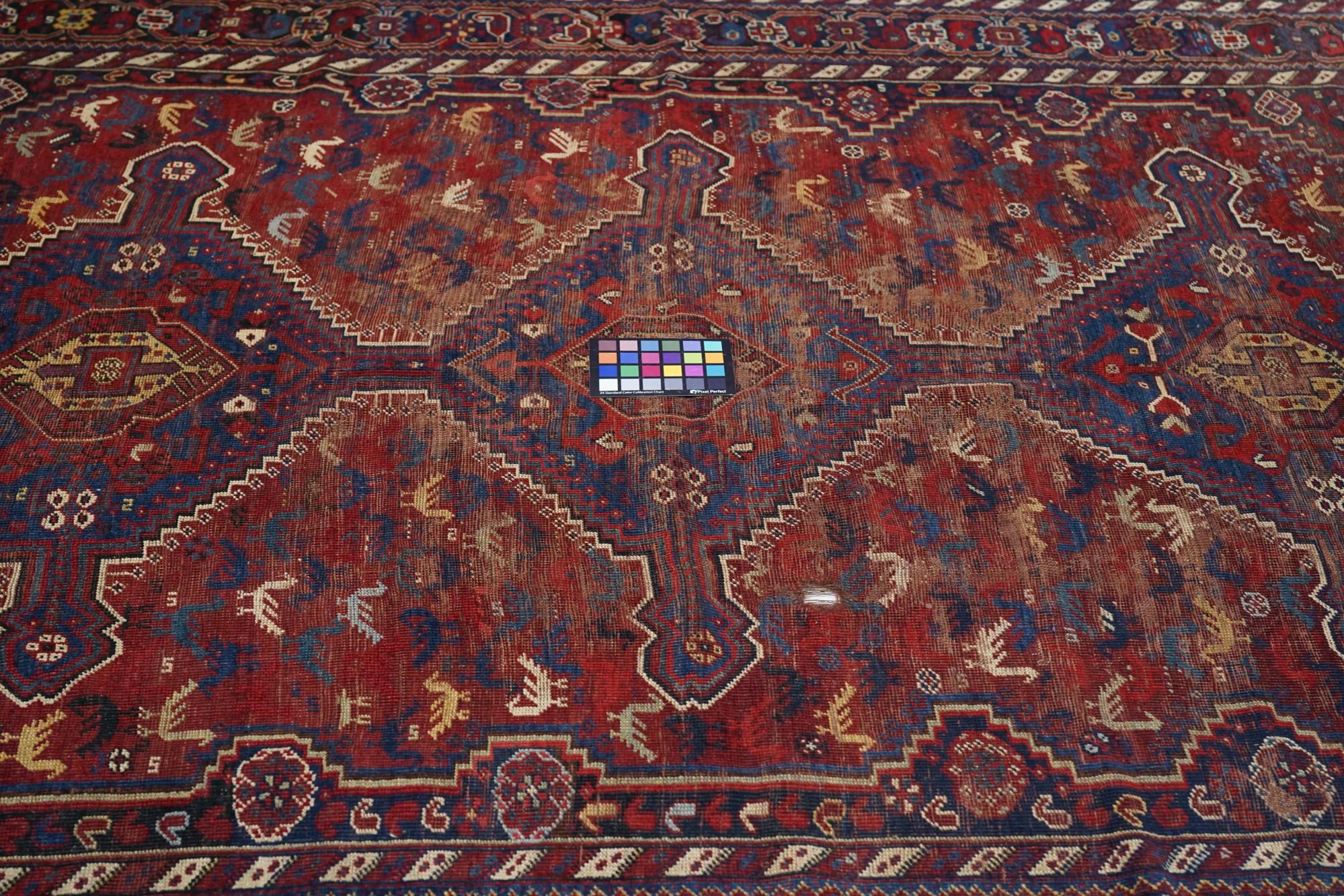 Antique Persian Shiraz Rug 5’9” x 11’0