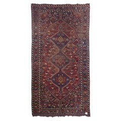Alfombra Persa Antigua Shiraz 5'9" x 11'0" (5'9" x 11'0")