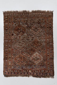 Antique Persian Shiraz Rug