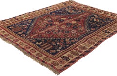 Antique Persian Shiraz Rug
