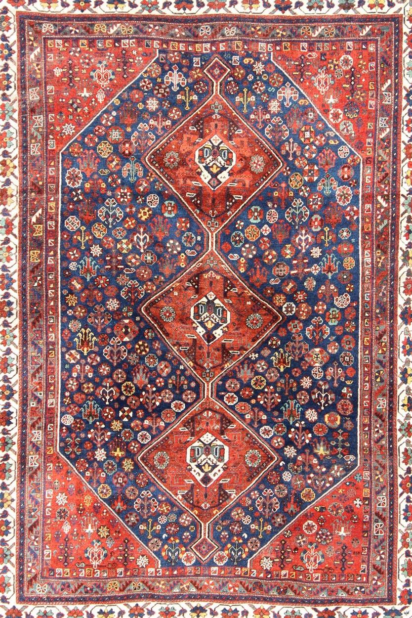 antique shiraz rug