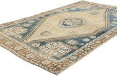 Antique Blue Persian Shiraz Rug