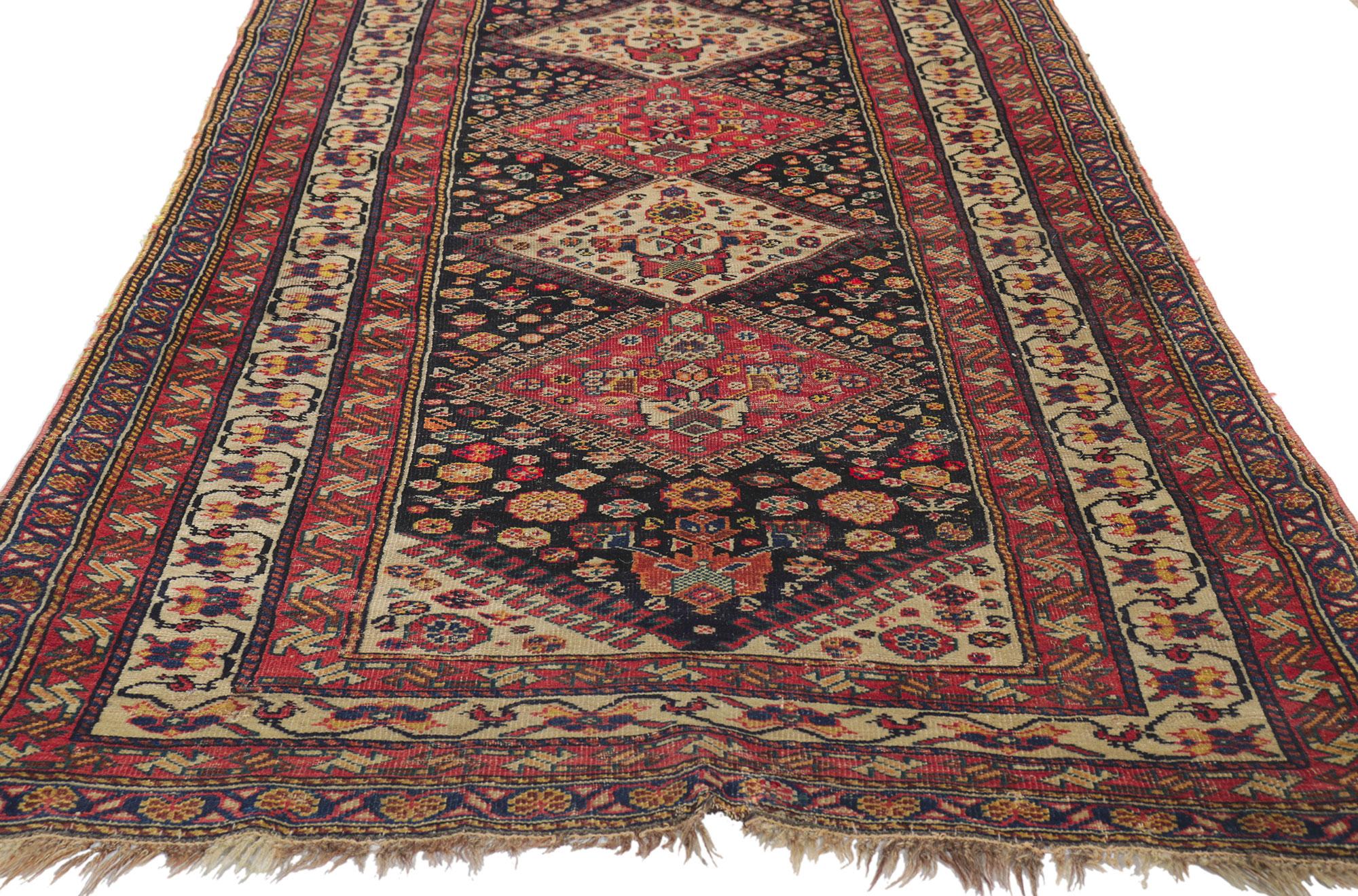 20th Century Antique Persian Shiraz Runner For Sale