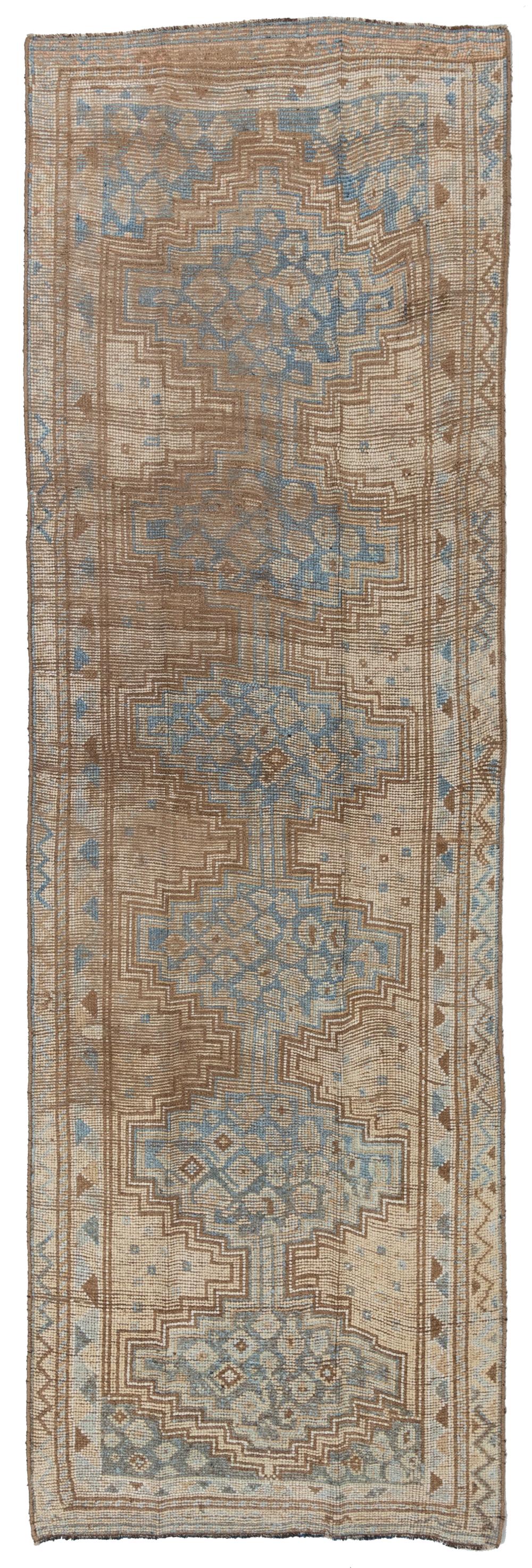 19th Century Antique Persian Shiraz Runner Rug