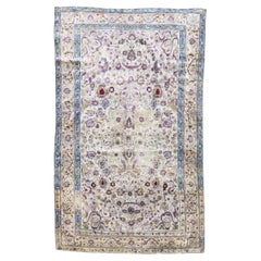 Antique Persian Silk Farahan Rug 3’11" x 6’11"