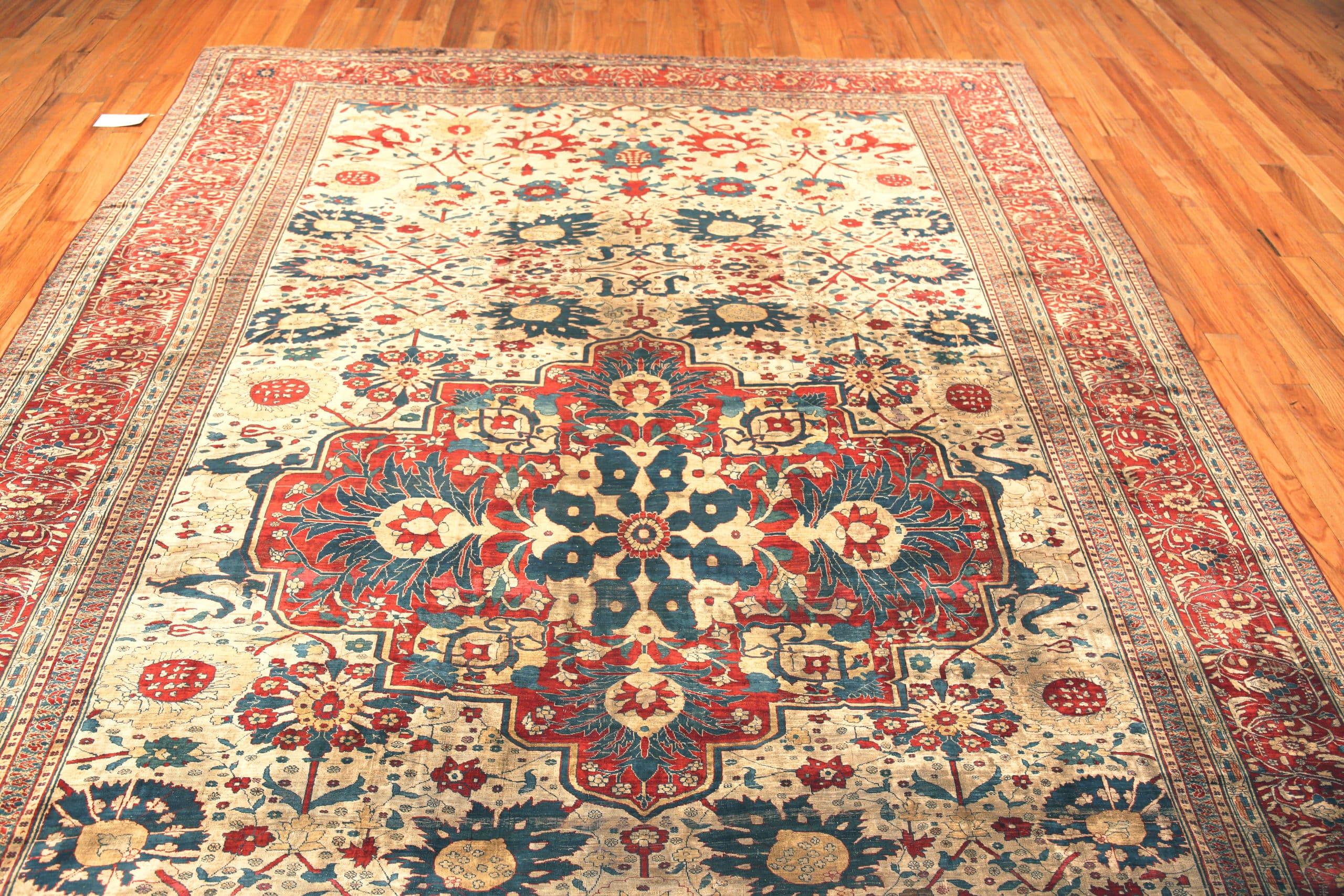 Masterpieces Rugs Nazmiyal Collection Antique Persian Heriz Masterpiece Rug. 8 ft 4 in x ...
