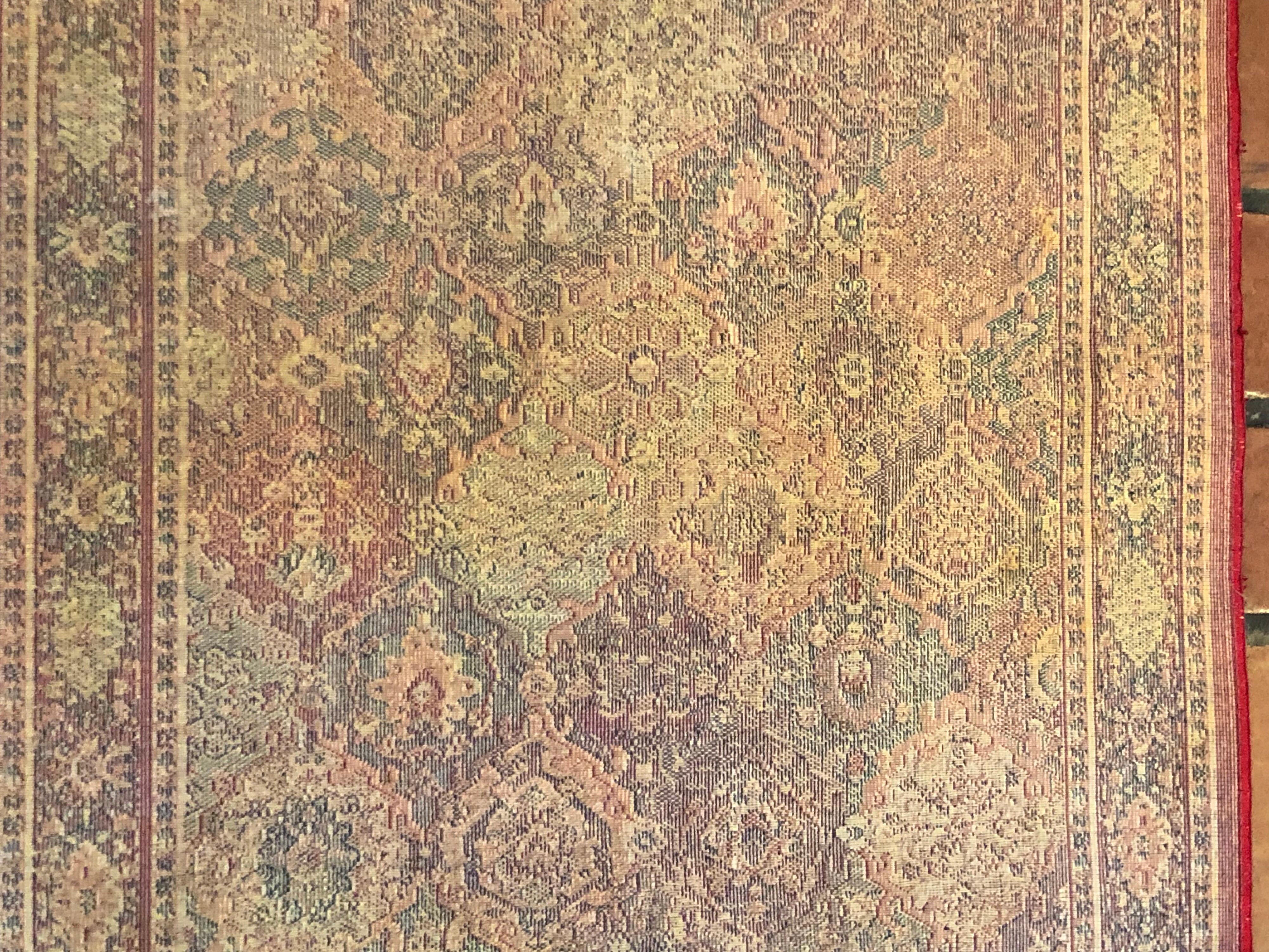 Antique Persian Silk Prayer Mat For Sale 9