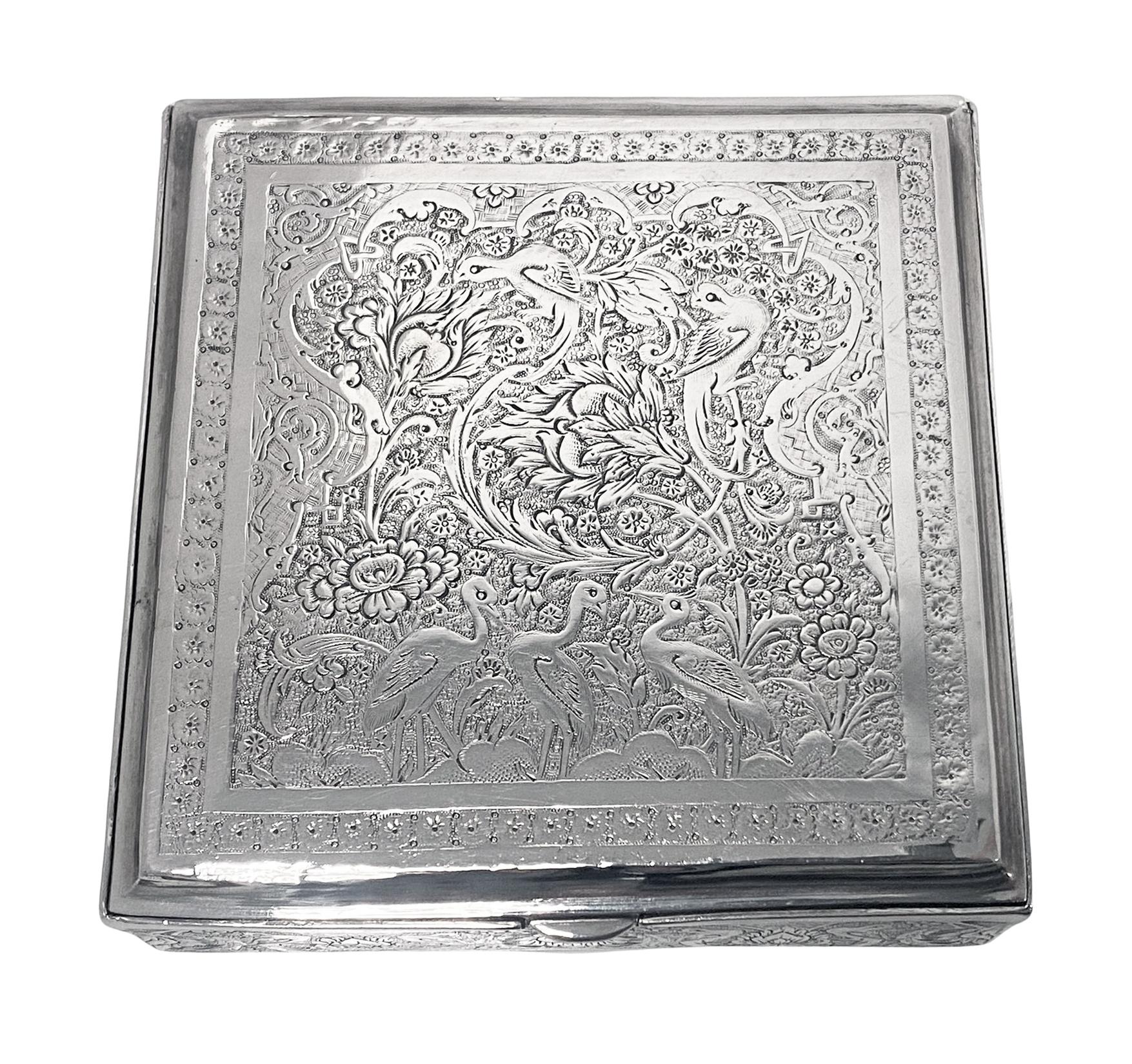 Other Antique Persian Silver Box C.1920. 