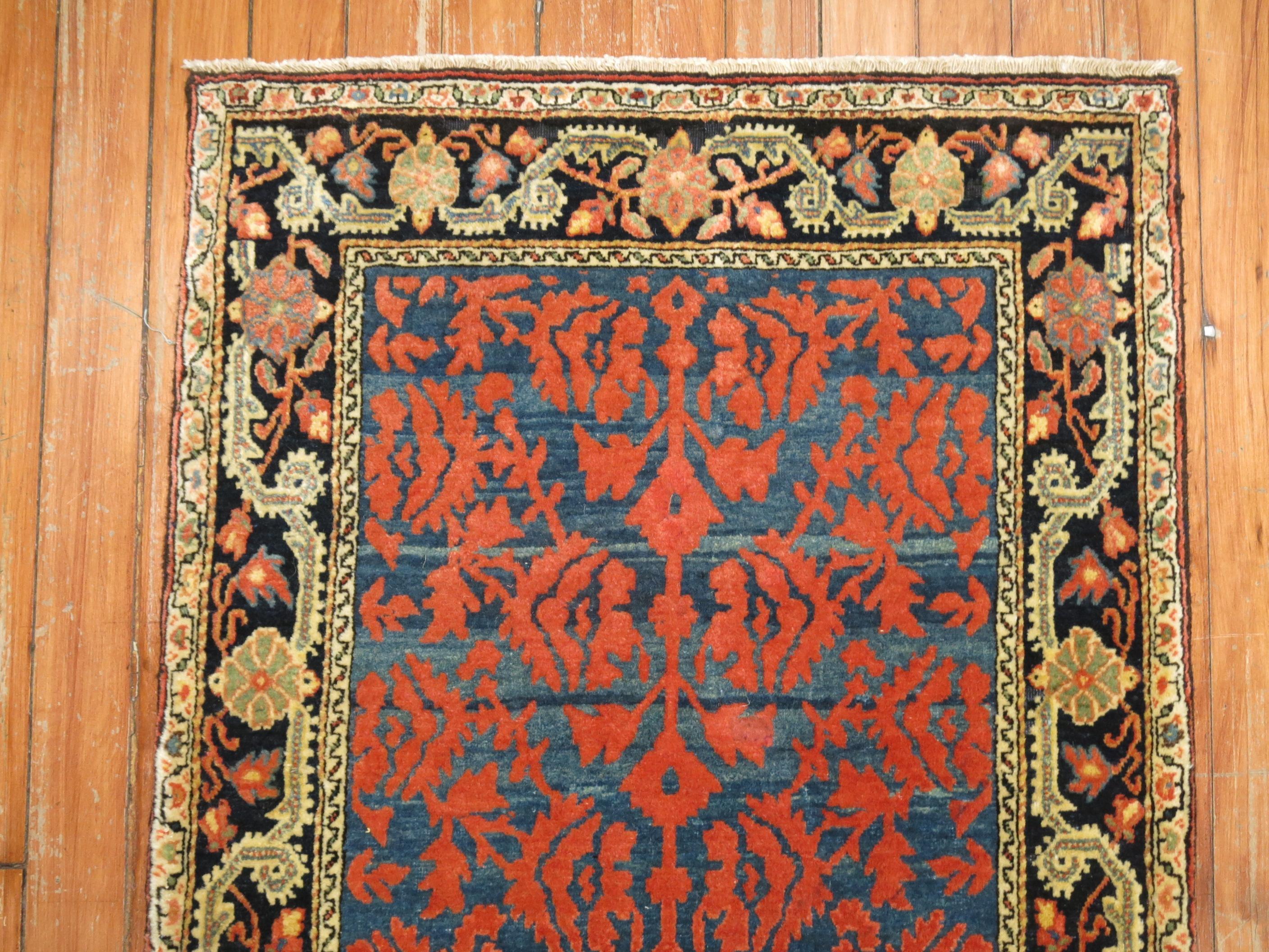 Empire Antique tapis persan Souf Jozan en vente