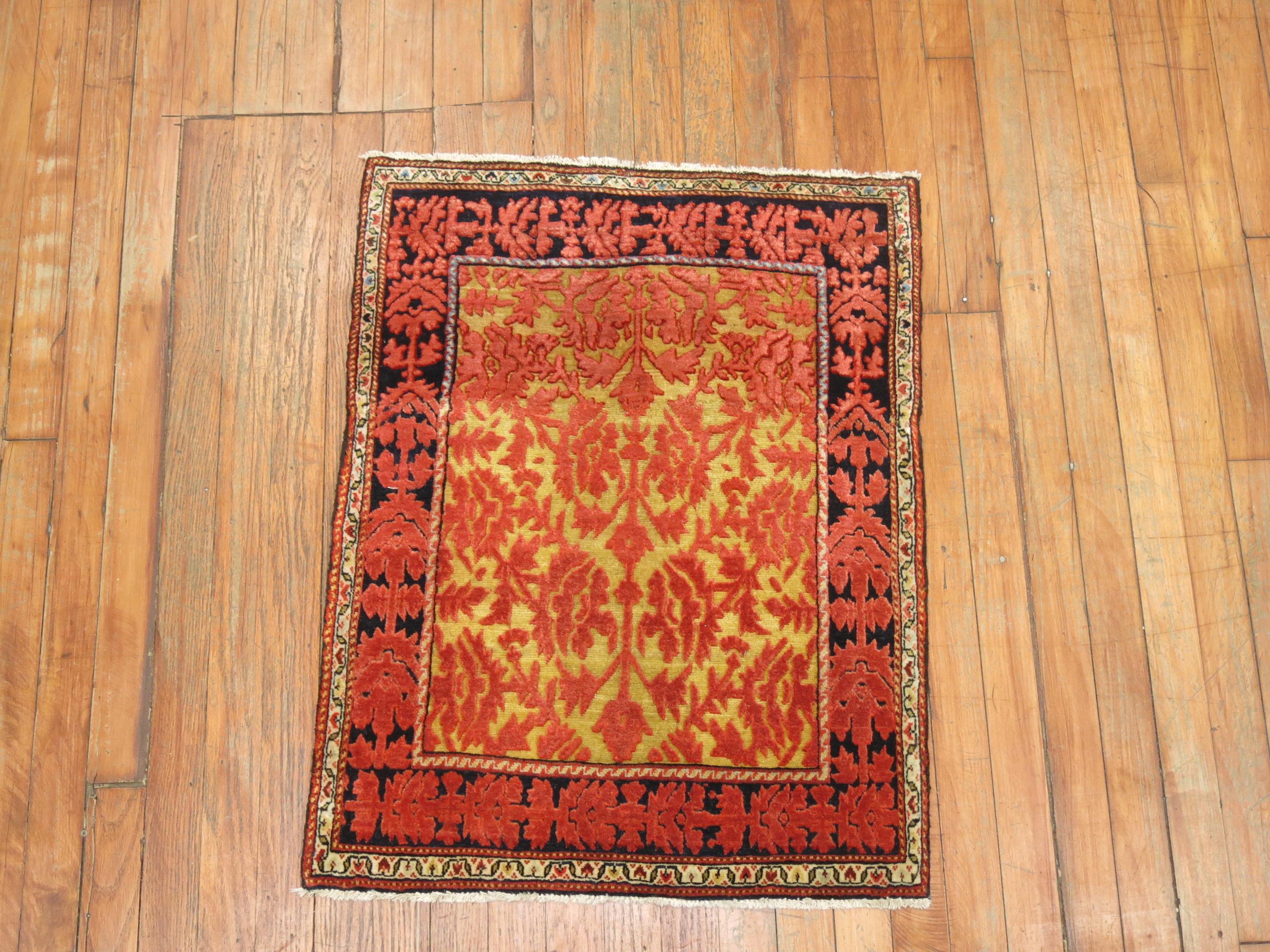 Empire Antique Persian Souf Rug For Sale