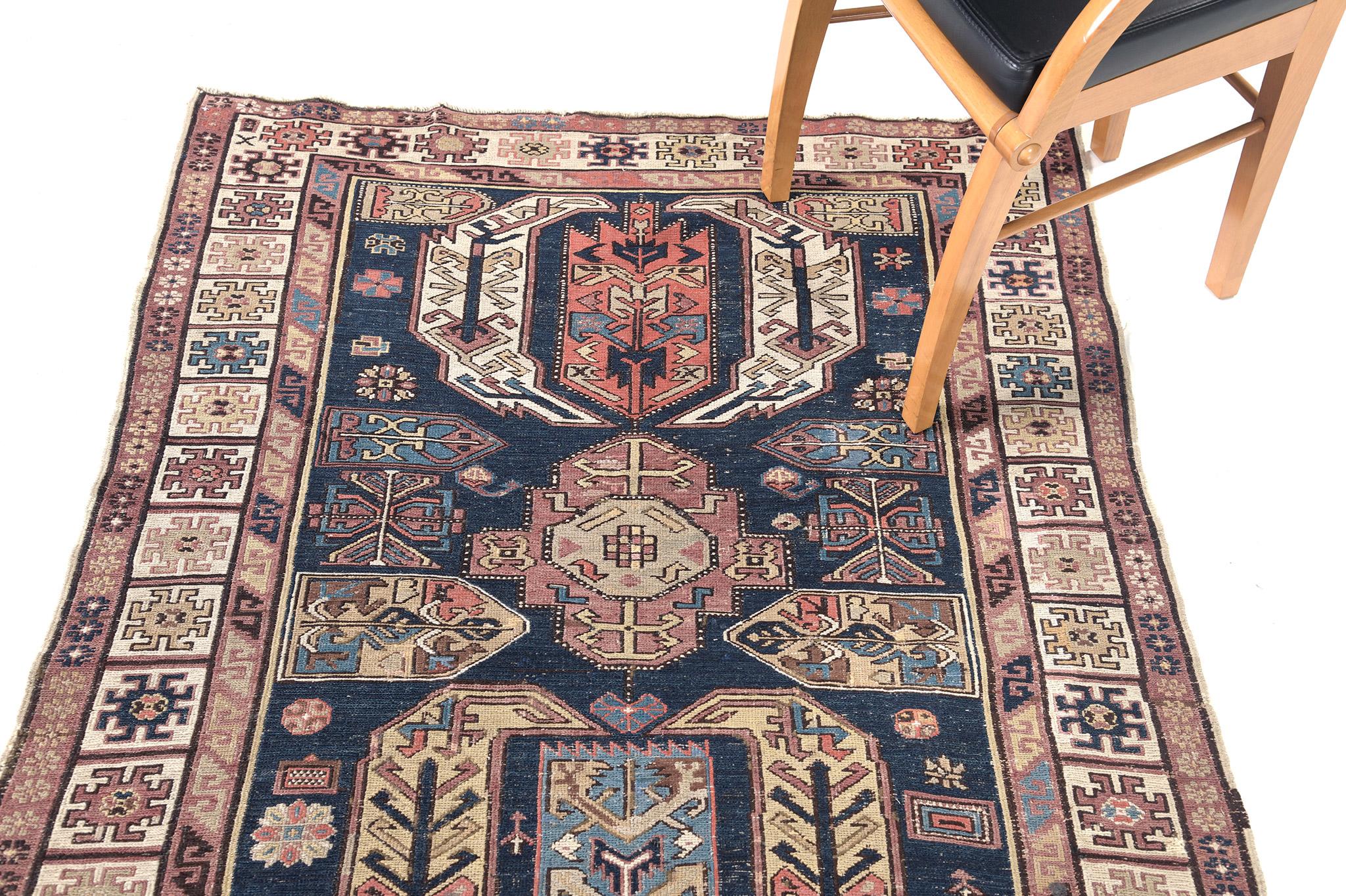 Antique Persian Soumak Rug 28788 For Sale 5