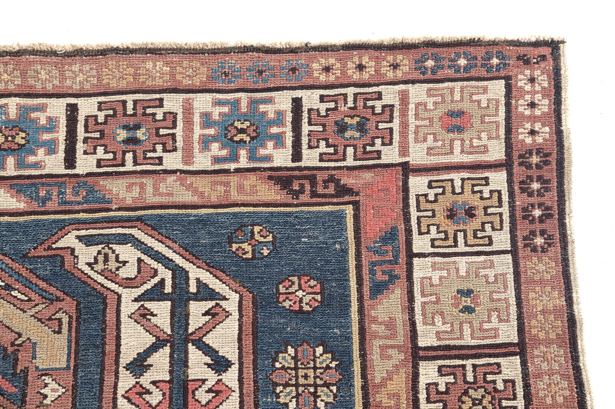Early 20th Century Antique Persian Soumak Rug 28788 For Sale