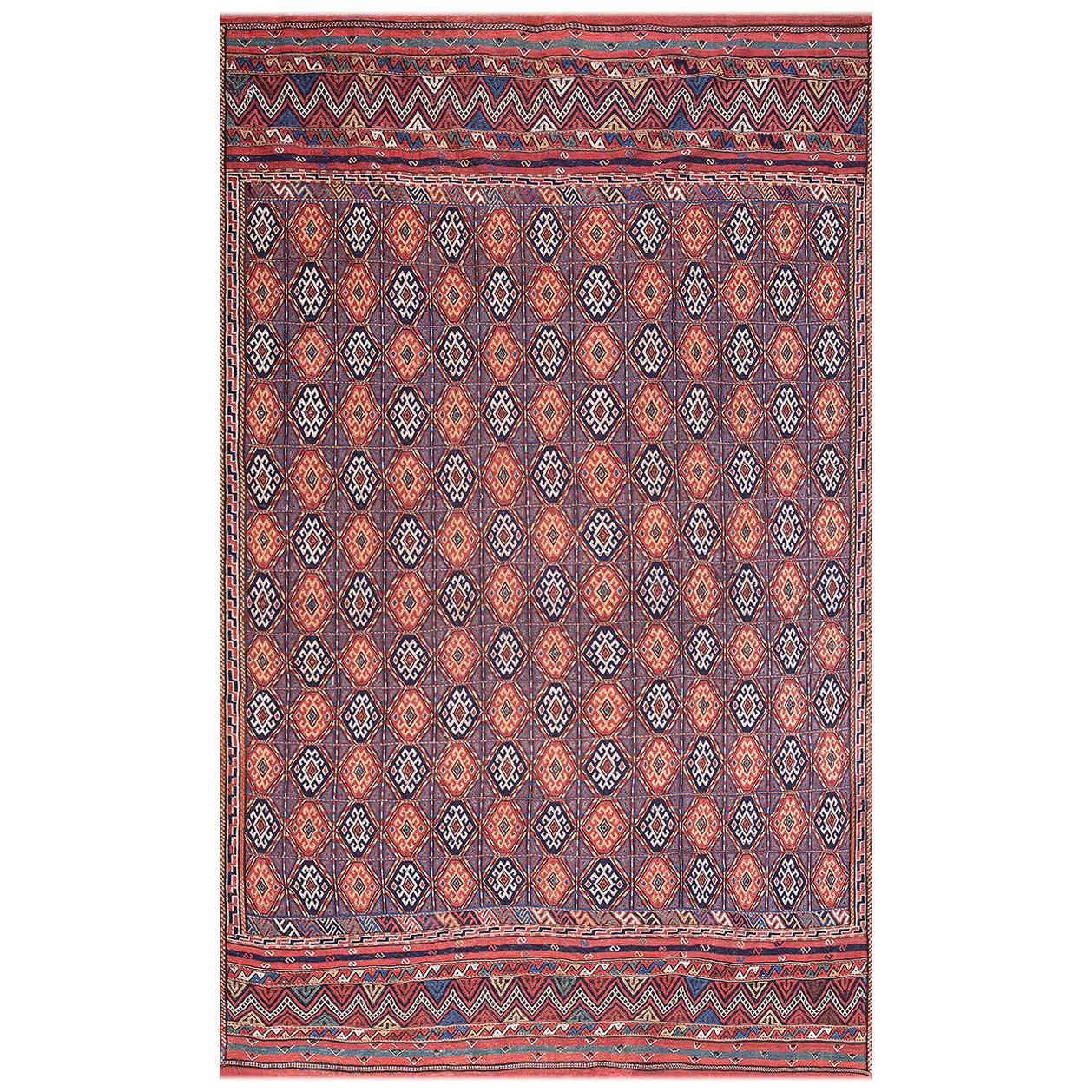 Antique Persian, Soumak Rug For Sale