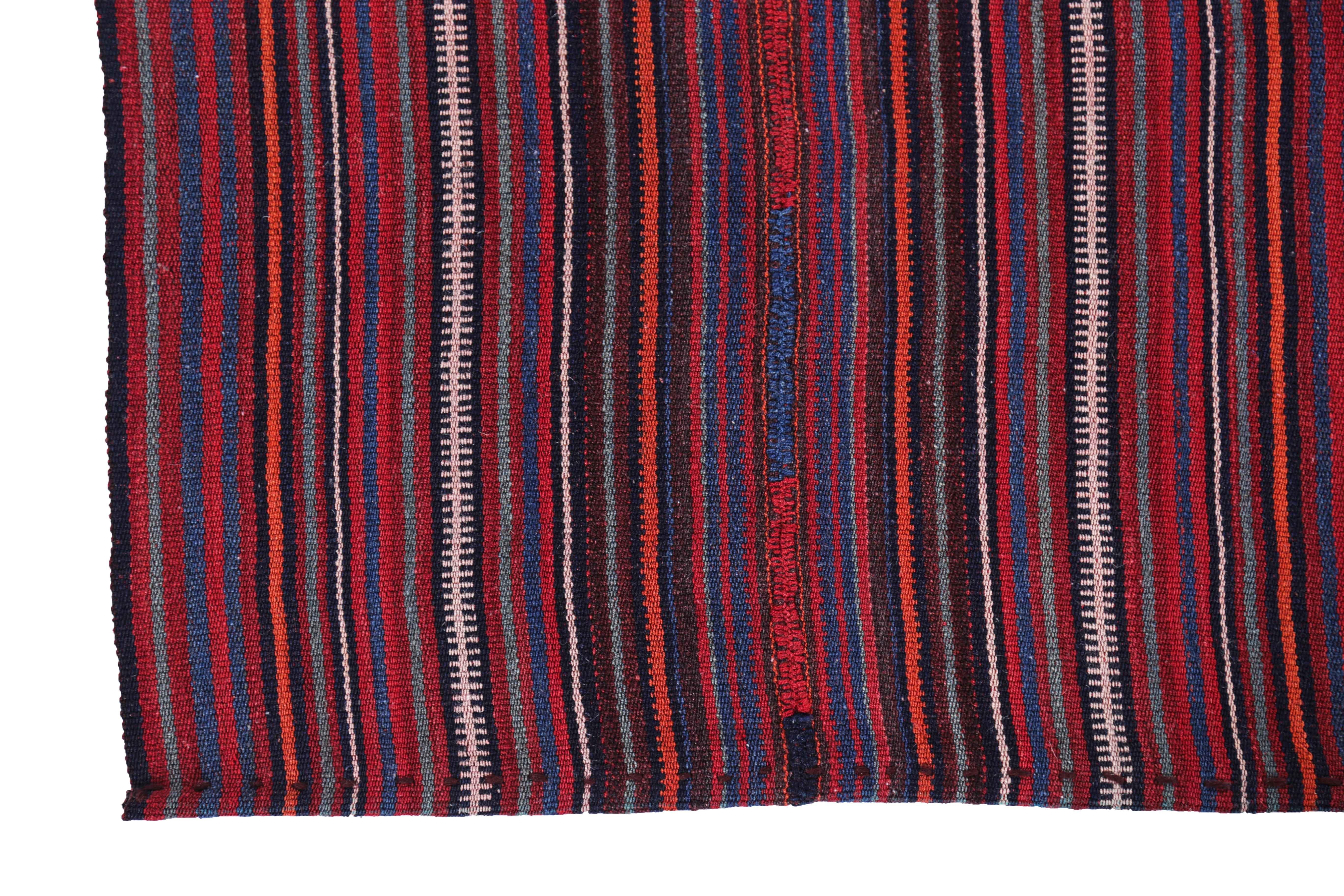 Perse Tapis persan carré ancien design Jajim en vente