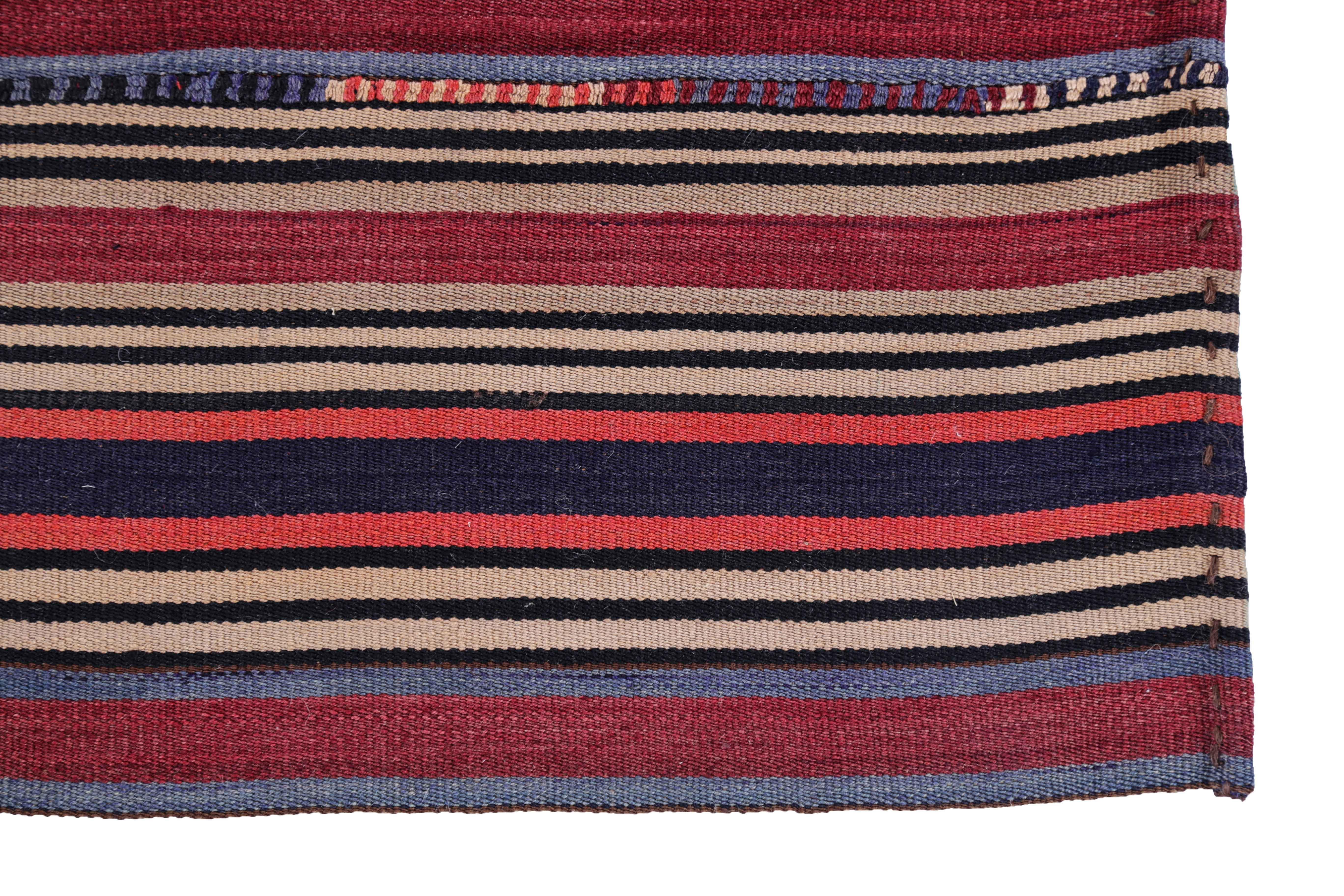 Perse Tapis persan carré ancien design Jajim en vente