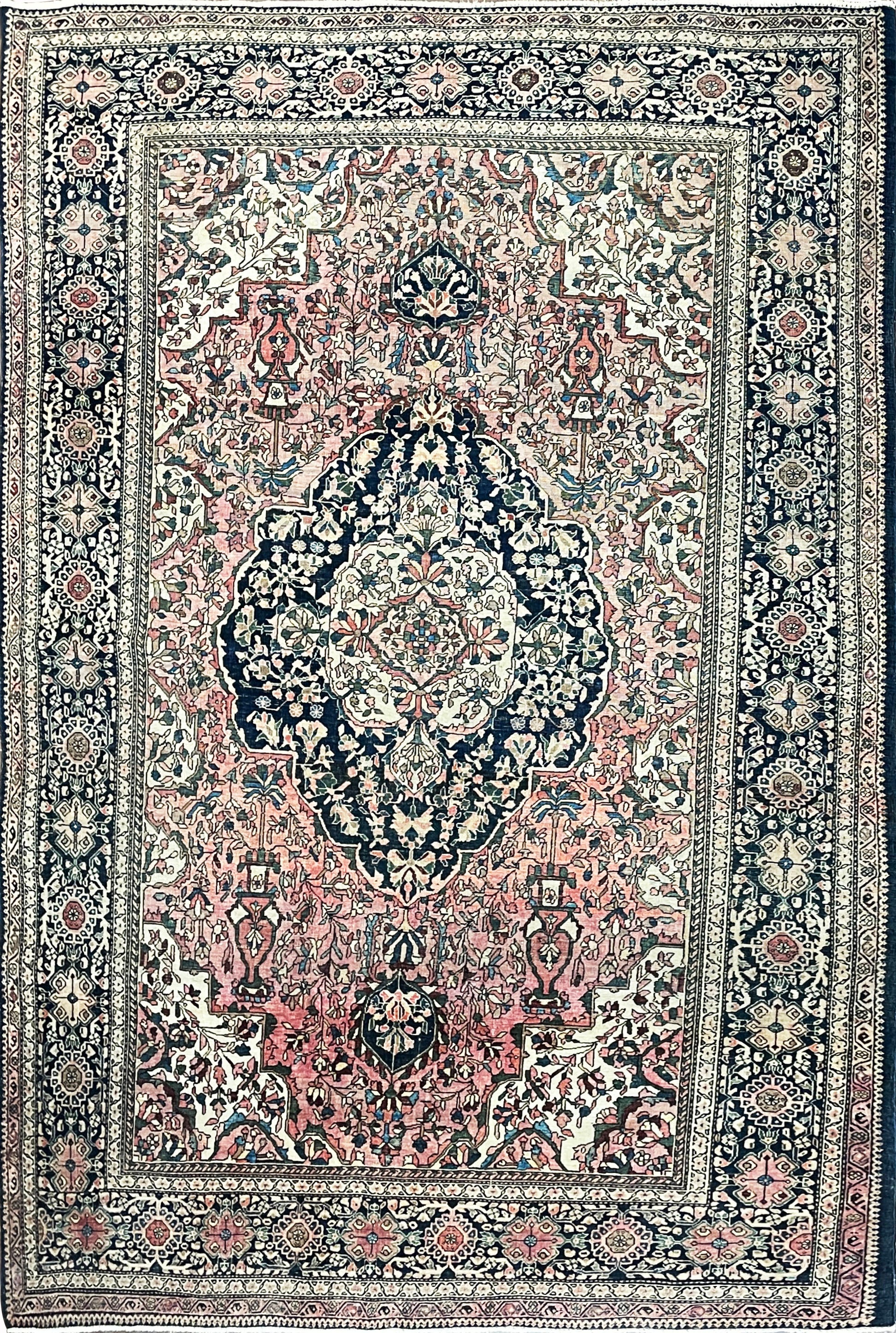 Antique Persian style Feraghan Sarouk For Sale