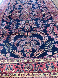 Antique Persian style Mohajeran Sarouk Rug
