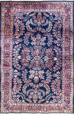 Antique Persian style Mohajeran Sarouk Rug