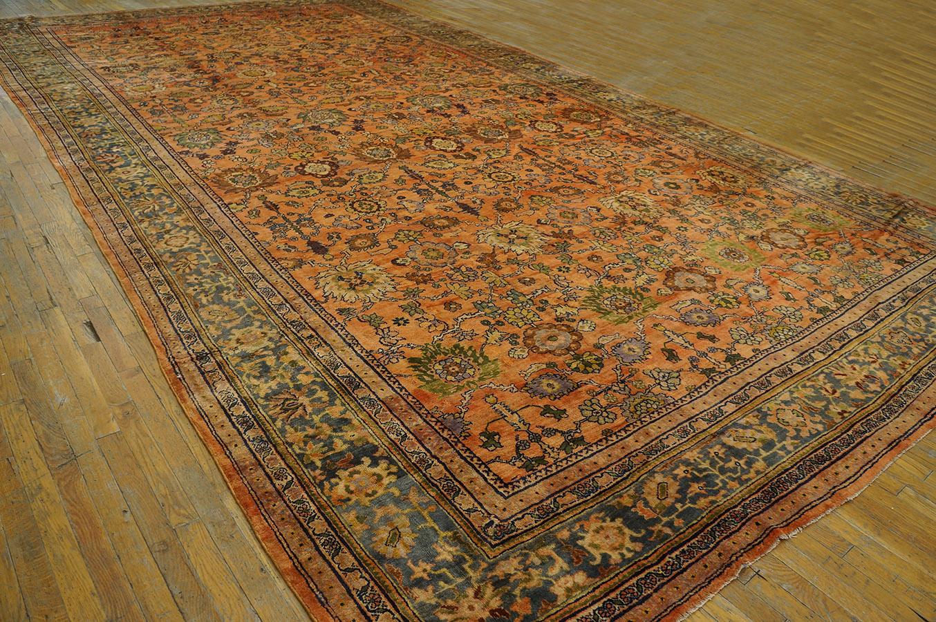 Hand-Knotted Antique Persian Sultanabad For Sale