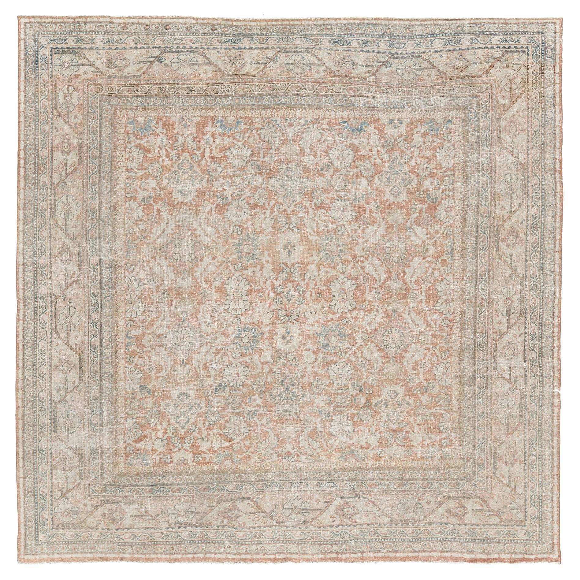 Antique Persian Sultanabad by Mehraban Rugs For Sale