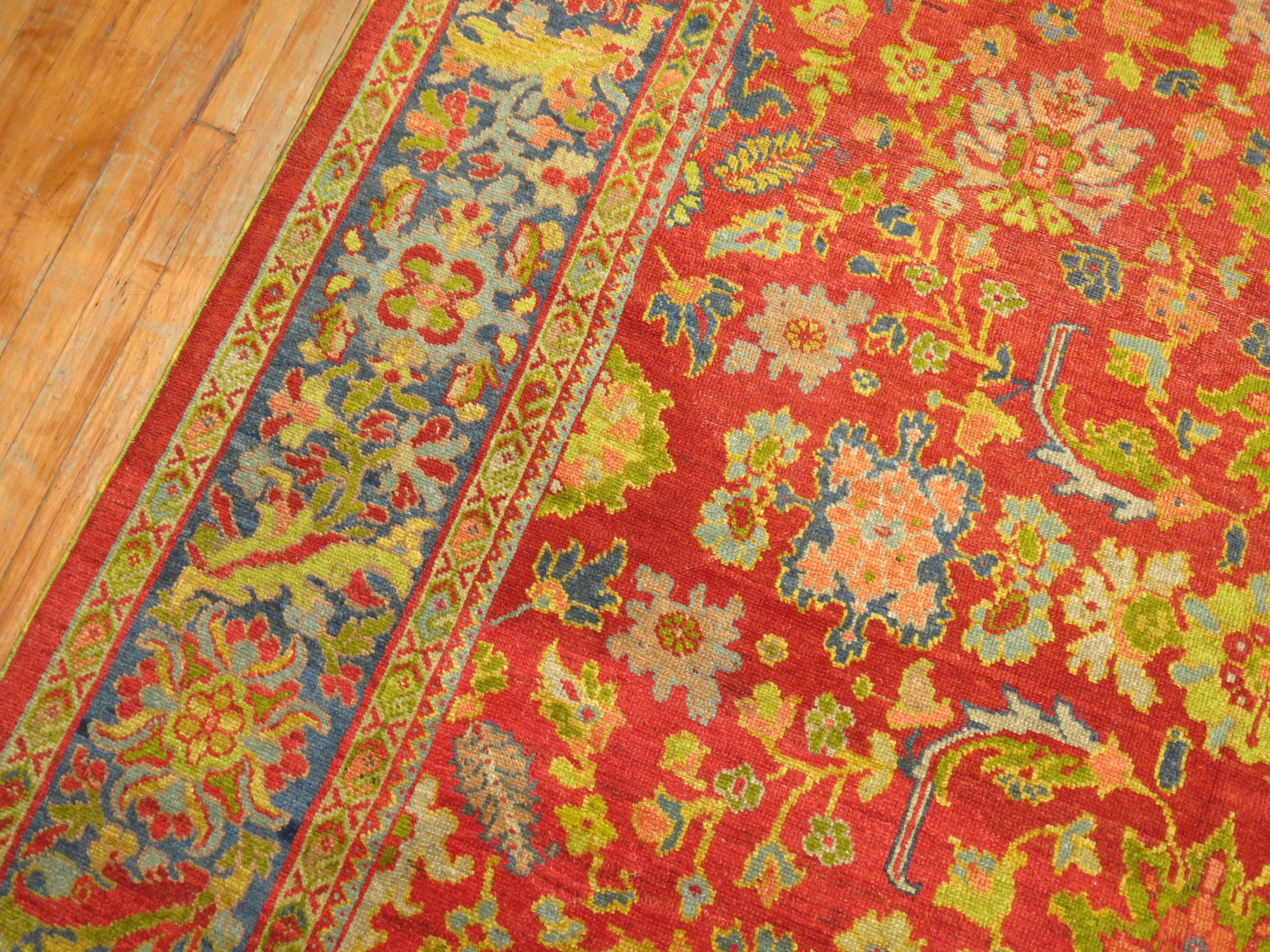 Antique Persian Sultanabad Carpet 4