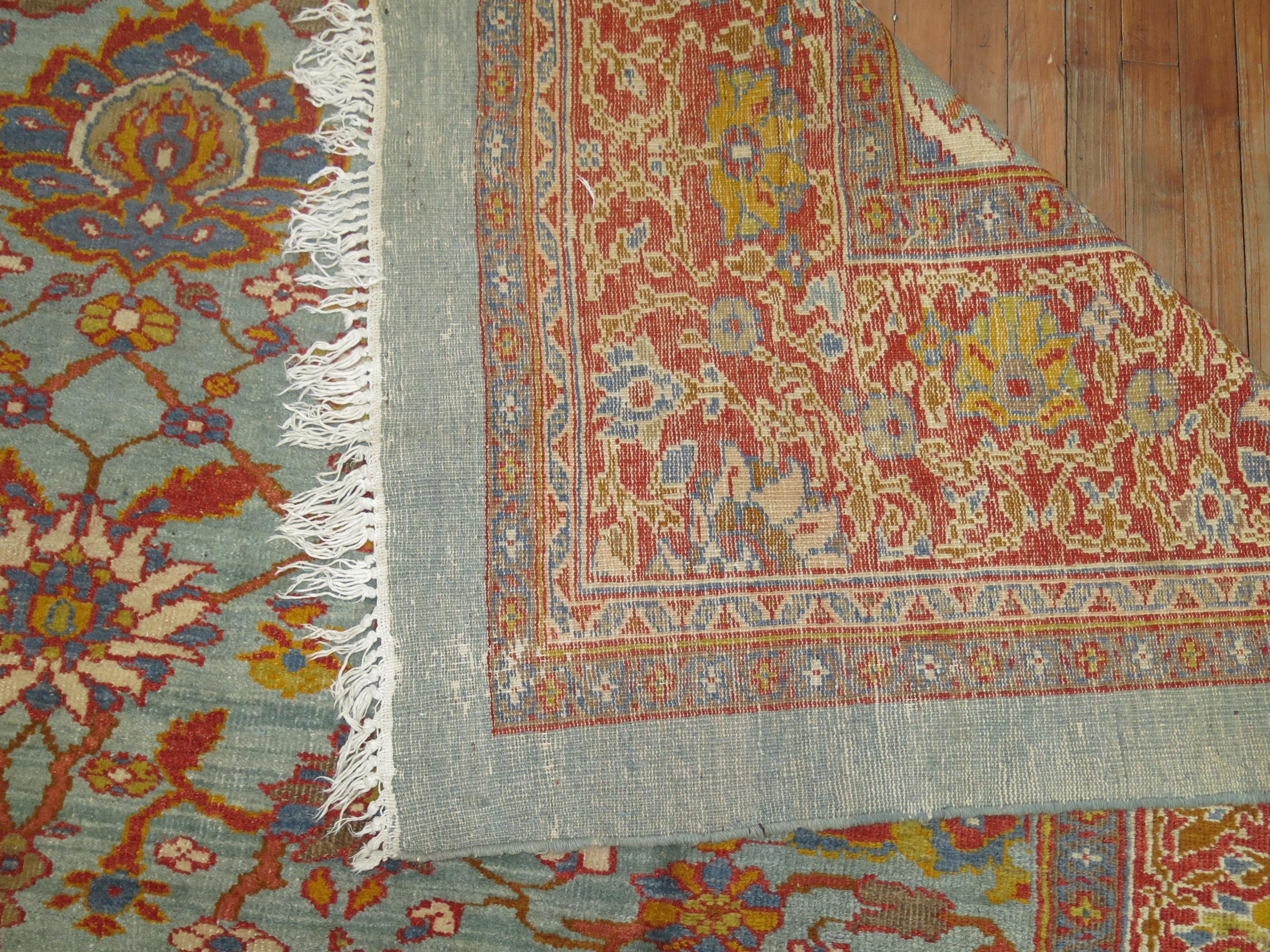Antique Persian Sultanabad Carpet 5