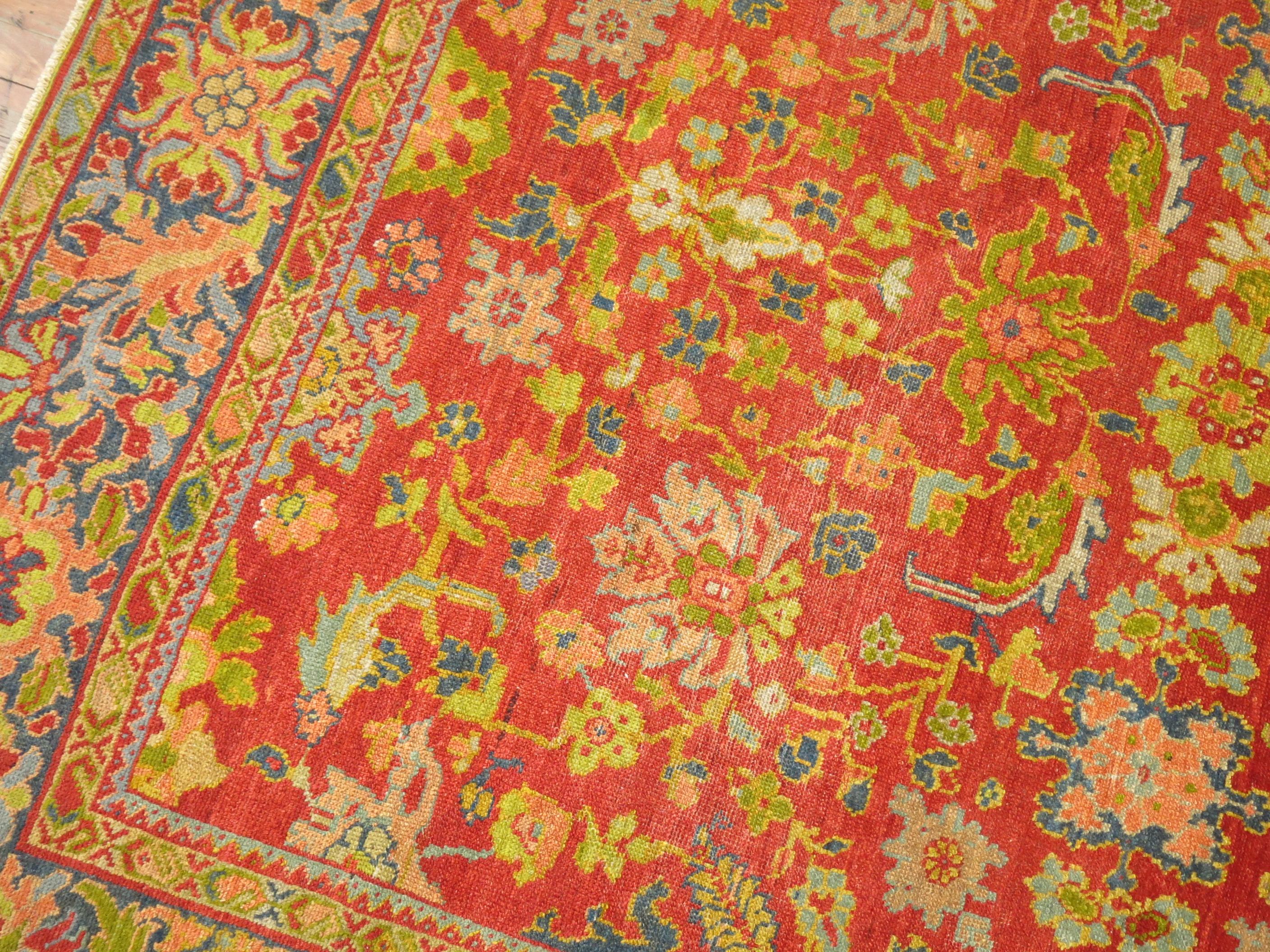 Antique Persian Sultanabad Carpet 6