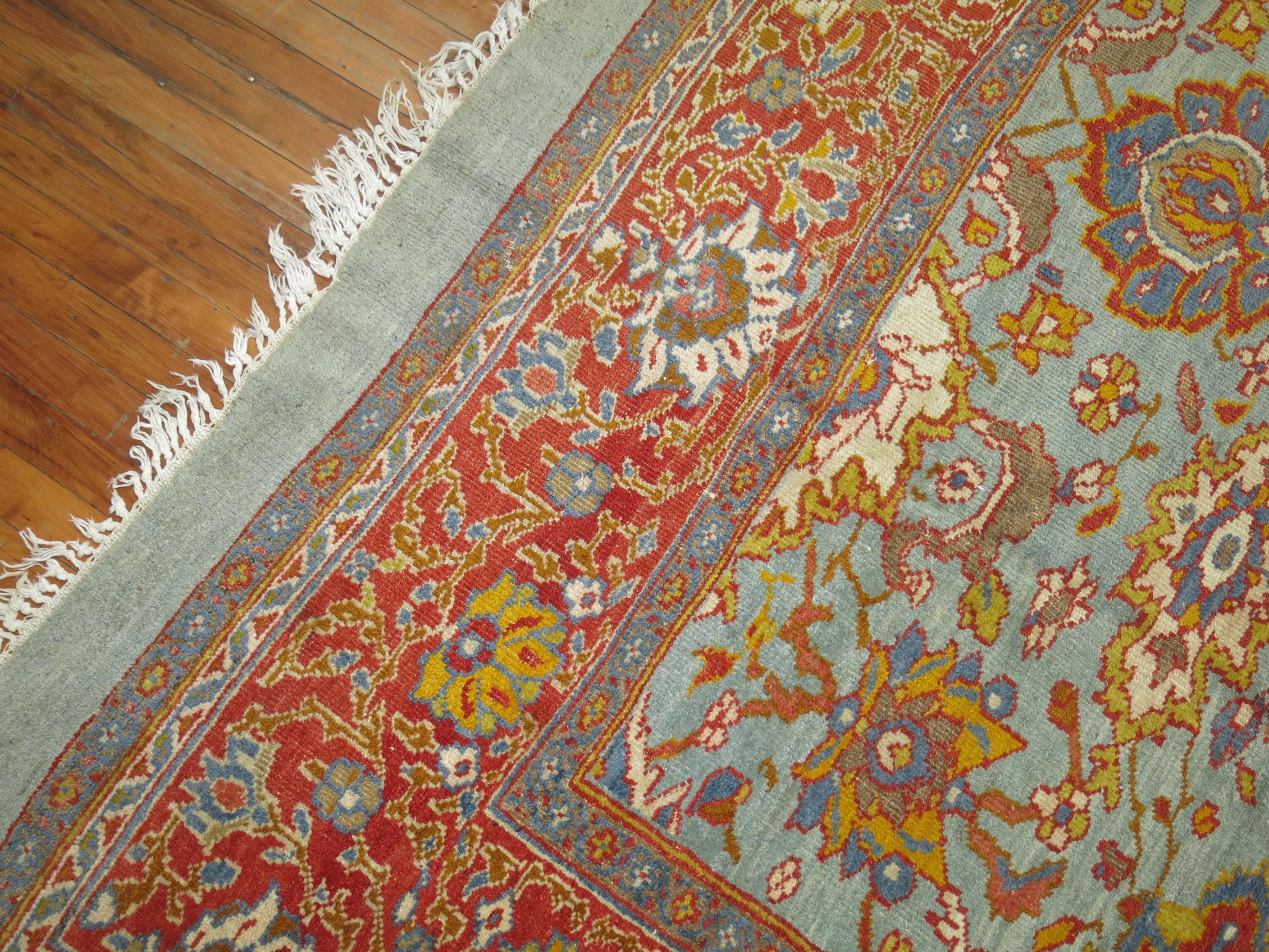 Antique Persian Sultanabad Carpet 9
