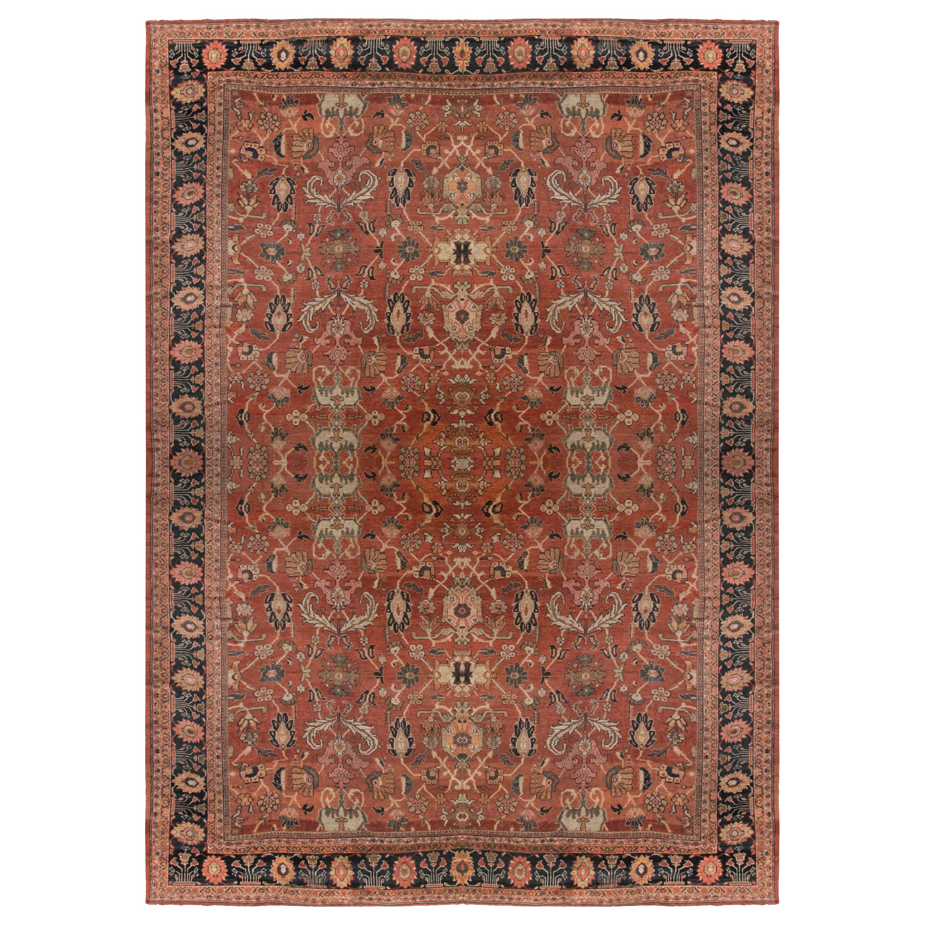 Doris Leslie Blau Antique Persian Sultanabad Handwoven Rug