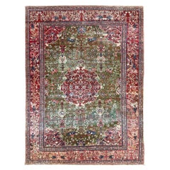 Antique Persian Sultanabad carpet, beneath The Ocean