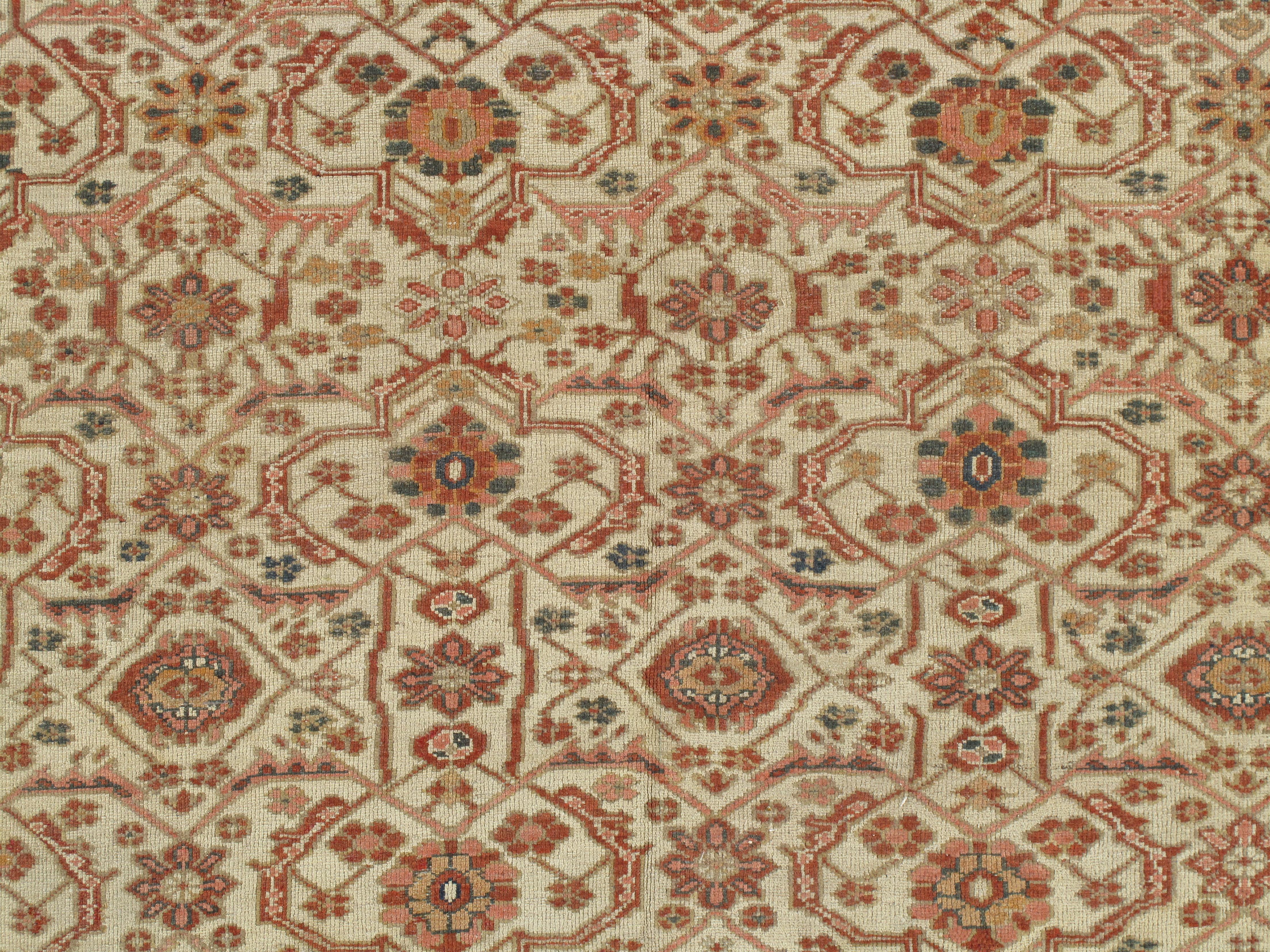 Sultanabad is a region in NW Persia. It was the site of the principle Ziegler weaving's in the late 19th century. Sultanabad's are famous for their floral designs as they improved the quality and designs to match the European taste. Adapting the