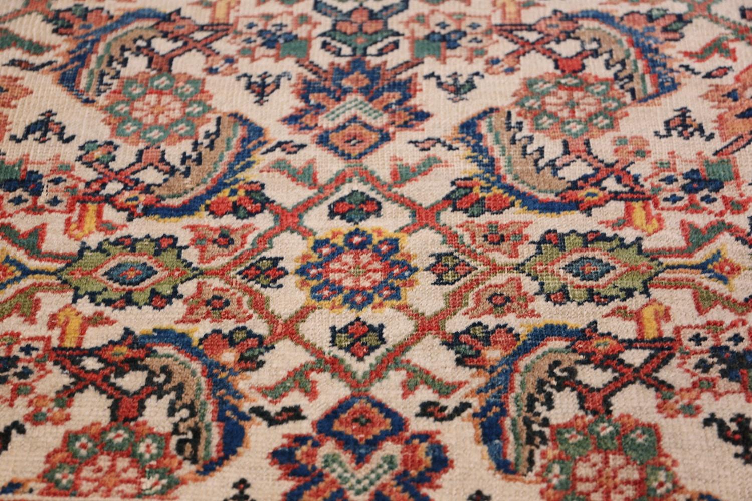 Antique Persian Sultanabad Carpet. Size: 8 ft x 10 ft 7 in (2.44 m x 3.23 m) 1